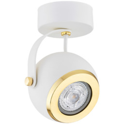 Kinkiet STOR 4928 GU10 biały, mosiądz