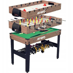 Stół Do Gry 3W1 Wooden Piłkarzyki Bilard Cymbergaj