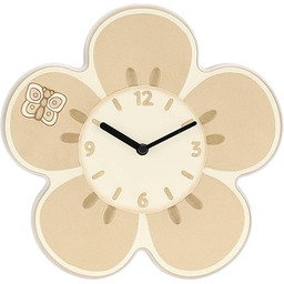 THUN Iconic Elegance ceramiczny zegar wiszący kwiat