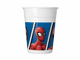 Kubeczki urodzinowe Spiderman Team Up - 200 ml