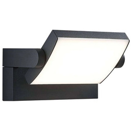 Lindby - Sherin Zewnętrzna Lampa Ścienna Grey
