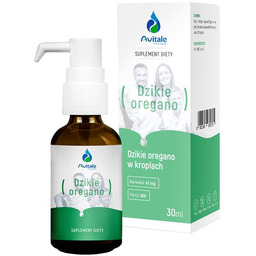 Avitale, Dzikie oregano 90% Karwakolu, Suplement diety, 30