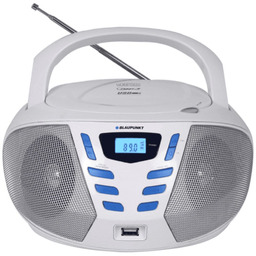 Blaupunkt, radioodtwarzacz BB7WH FM/CD/MP3/USB/AUX, biały
