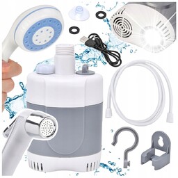 Prysznic Bezprzewodowy Turystyczny pompka Na Akumulator Kempingowy Polowy