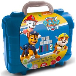 MULTIPRINT Zestaw kreatywny Pieczątki Psi Patrol Travel Set
