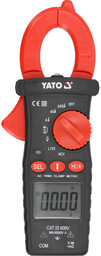 Yato MIERNIK CĘGOWY TRUE RMS AC 600A