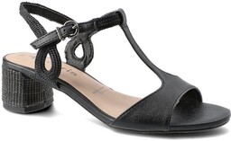 Czarne Sandały Tamaris Damskie Stylowe Buty