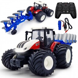 Traktor Ciągnik Zdalnie Sterowany Na Pilota Rc +