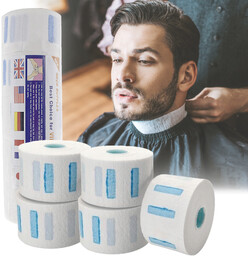Kołnierzyki fryzjerskie barberskie ochronne jednorazowe kryza 5x100szt ochronne