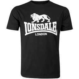 Lonsdale M?ski T-shirt z logo Regular Fit -