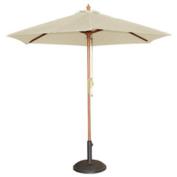 Bolero Parasol okrągły kremowy 2370(H) x 2500(Ø) mm