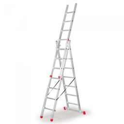Drabina aluminiowa składana profesjonalna FARAONE 3x9 AK280.3 -