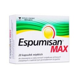 ESPUMISAN MAX - 20 kapsułek