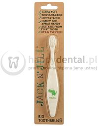 JACK-N-JILL BIO DINO - biodegradowalna szczoteczka do zębów
