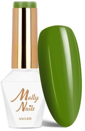 Lakier hybrydowy LED/UV Gel Polish Molly Nails Green