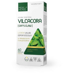 Medica Herbs Vilcacora Cat s Claw, 60 kaps.