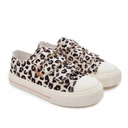 Trampki Dziecięce Big Star Materiałowe Na Trzy Rzepy