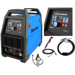 Przecinarka plazmowa z kompresorem Cutter 42 Led 40A