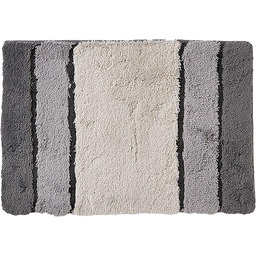 Spirella Dywan Textil-Calma GREY-40X60 1218951, Biały, Standardowy