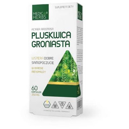 Medica Herbs Pluskwica Groniasta, 60 kaps.