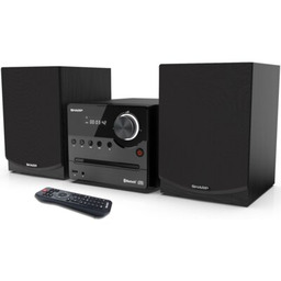 SHARP Wieża XL-B512 BK Czarna, Odtw.CD, Bluetooth, Tuner
