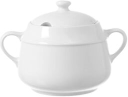 FINE DINE Waza na zupę porcelanowa BIANCO -