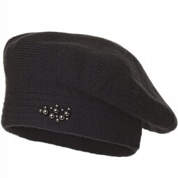 Beret damski LAVINIA Czarny