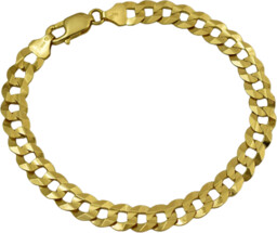Bransoletka Złota Męska Pancerka 8,10 mm pr 585