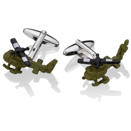 Spinki do mankietów X2 Helikopter UH-1