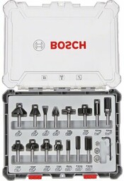 Bosch_elektronarzedzia Zestaw frezów BOSCH 2607017472 (15 sztuk)