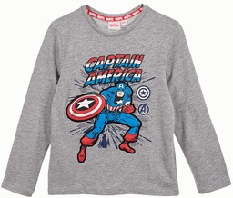Bluzka dla chłopca, Marvel, Avengers, Kapitan Ameryka, kolor