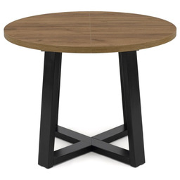 Stół Okrągły STL 90/2 Rozkładany Dąb lancelot SZYBKA