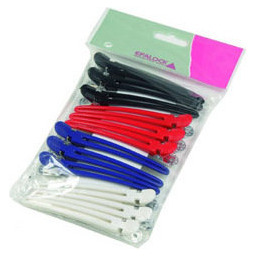 Efalock Combi Clip, klipsy fryzjerskie 10cm, 12 sztuk