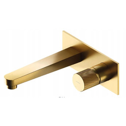 Omnires Contour bateria umywalkowa podtynkowa złoty szczotkowany CT8015GLB