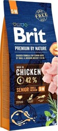 Brit PREMIUM BY NATURE Senior S+M - sucha