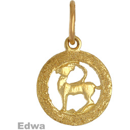 Zawieszka złota znak zodiaku Koziorożec pr.585