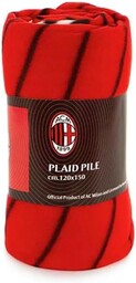 Plaid Pile Milan Miękki Koc 120x150 cm Czerwony