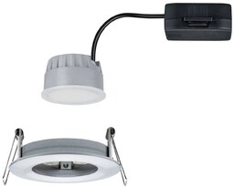 Paulmann spot LED Coin okrągły, ściemniany, aluminium