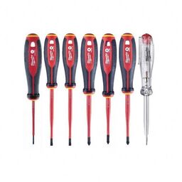 MILWAUKEE 4932478738 - Zestaw 7 wkrętaków izolowanych VDE