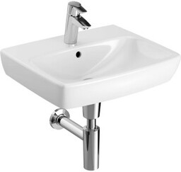GEBERIT Umywalka wisząca SELNOVA SQUARE 50x42cm z otworem