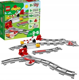 LEGO DUPLO - Tory kolejowe (10882) KLOCKI PREZENT