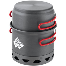 Menażka turystyczna Alpinus Valdes szara