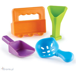 Zestaw narzędzi sensorycznych do piasku - zestaw 4