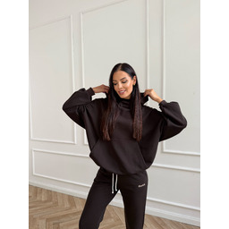 nowosc spodnie dresowe braz do bluzy z kapturem