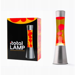 Lampa lawowa magma Lava Lawa lampka XL2349 Srebrna