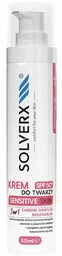 Krem do Twarzy SPF50 cera wrażliwa, SOLVERX Sensitive