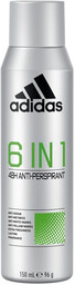 Adidas 6 in 1 antyperspirant spray 150ml (M)