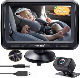 Samochodowy Monitor Bezpieczeństwa Dla Dzieci Kamera Usb 12V