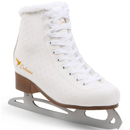 SMJ Sport, Łyżwy Figurowe, Exclusive, Biały, Rozmiar 38