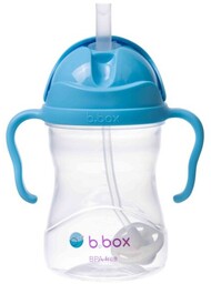 B.Box Bidon ze słomką 240ml Borówkowy
